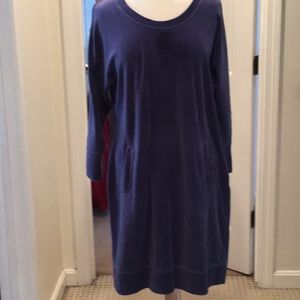 Velour dress